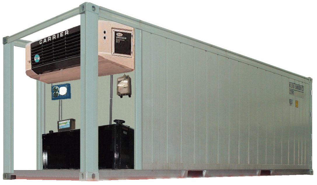 20’ x 8’ Diesel/Electric Refrigerated ISO Container